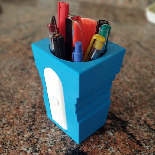 Download 3D printer model Big pencil sharpener is pencil holder ・ Cults